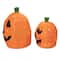 Lighted Sisal Jack -O'-Lanterns Outdoor Halloween Decoration Set